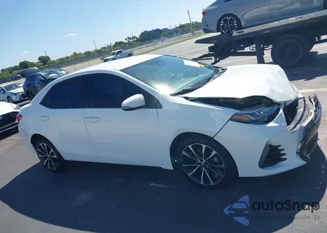 2017 Toyota Corolla Se z USA, uszkodzony, nr VIN 2T1BURHE0HC869815